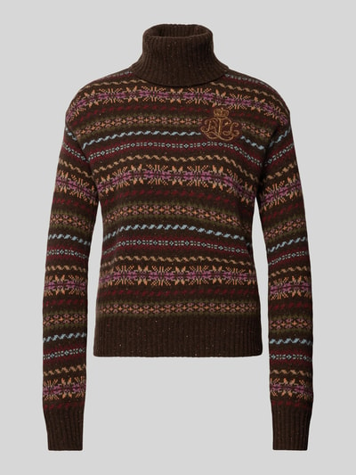 Lauren Ralph Lauren Strickpullover mit Label-Detail Modell 'JAMARNI' Multi Stylebop 2