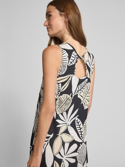 s.Oliver RED LABEL Relaxed Fit Minikleid aus Baumwoll-Mix Black 3