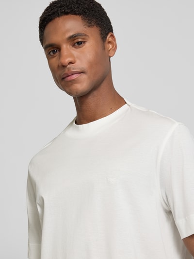 Emporio Armani T-Shirt mit Rundhalsausschnitt Offwhite 3