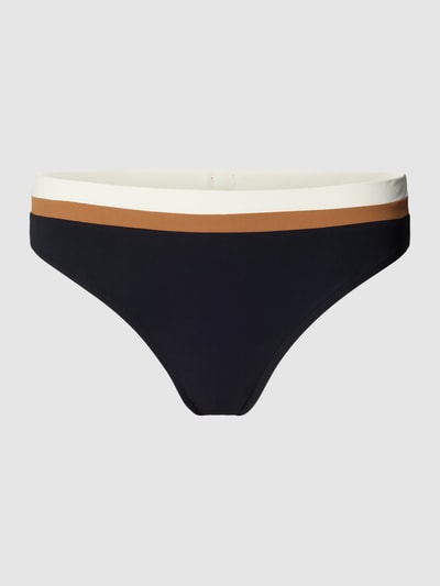 Banana Moon Bikinislip met contraststrepen, model 'LAKA MONTECITO' Zwart - 1