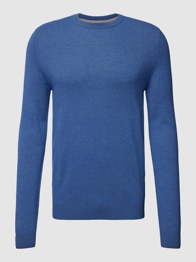 MCNEAL Pullover in Ripp-Optik Modell 'FILO' Royalblau meliert 2