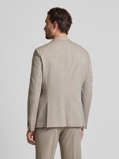 MCNEAL Slim Fit 2-Knopf-Sakko mit Pattentaschen Beige 5