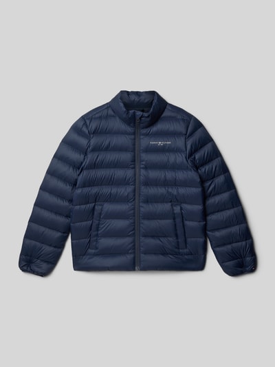Tommy Hilfiger Teens Regular Fit Steppjacke mit Daunenfüllung Modell 'ESSENTIAL' Marine 1