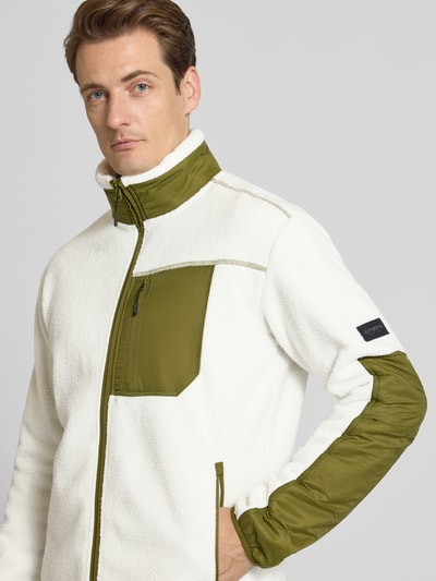 Icepeak Fleecejacke mit Stehkragen Modell 'MOHAWK' Sand 3