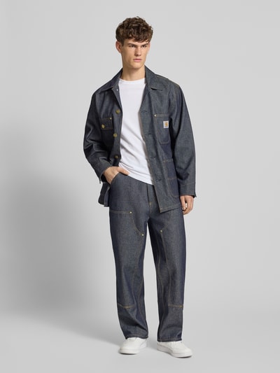 Carhartt Work In Progress Jeans mit Eingrifftaschen Jeansblau 1