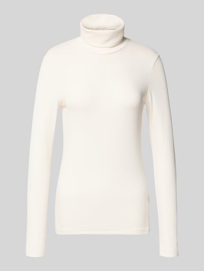 Marc O'Polo Slim Fit Langarmshirt aus Modal-Mix Offwhite 2