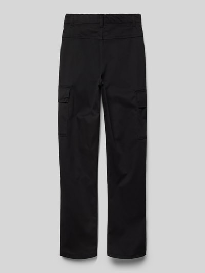 Boss Regular Fit Cargohose mit Label-Patch Black 3