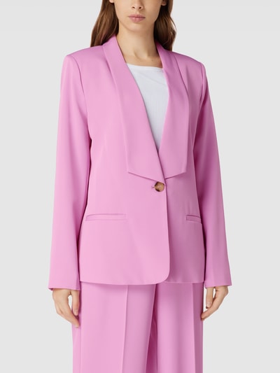 Saint Tropez Blazer mit Schalkragen Pink 4