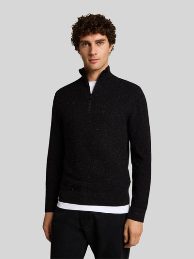 Tom Tailor Denim Regular Fit Pullover aus reiner Baumwolle Black 4