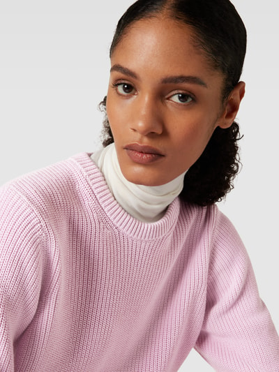 JAKE*S STUDIO WOMAN Strickpullover mit Rundhalsausschnitt Rosa 3