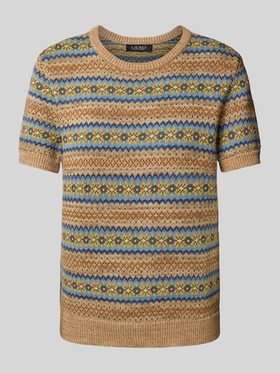 Lauren Ralph Lauren Pullover in kurzärmeligem Design Camel 2