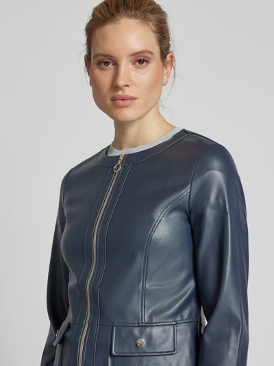 Betty Barclay Blazer met ronde hals Marineblauw - 3