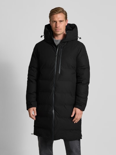 LUHTA Steppmantel mit Zweiwege-Reißverschluss Modell 'KAUSTINEN' Black 4