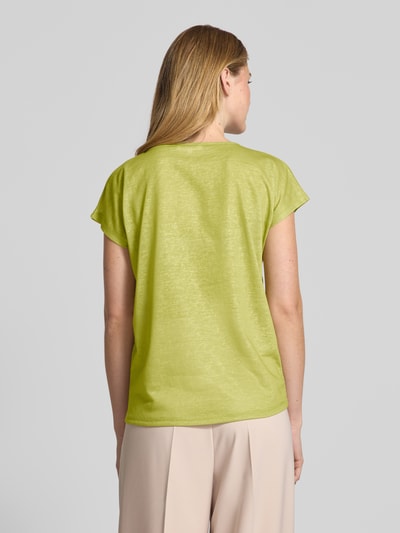 Christian Berg Woman T-shirt z nadrukowanym motywem Jabłkowozielony 5