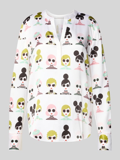 Herzensangelegenheit Blouseshirt van zijdemix Offwhite - 2
