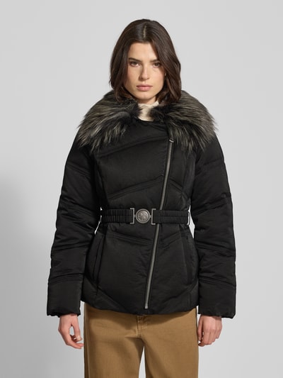GUESS Gewatteerd jack met ritssluiting, model 'ALIENOR' Zwart - 4