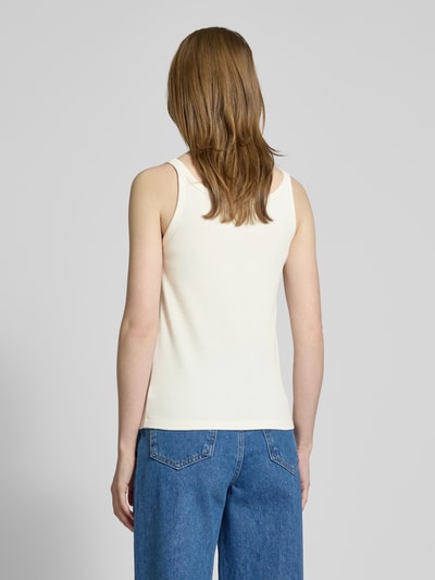 MM Tanktop in Ripp-Optik Modell 'STRENNA' Offwhite 5