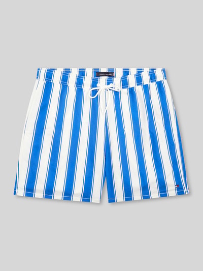 Tommy Hilfiger Regular Fit Badeshorts mit Allover-Muster Royal 2