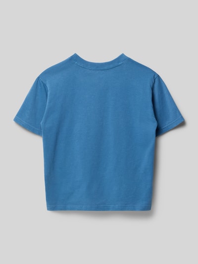 Abercrombie&Fitch T-Shirt mit Label-Stitching Blau 3