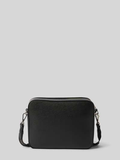 VALENTINO BAGS Schoudertas met labeldetail Zwart - 3