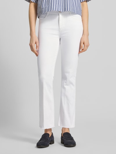 Brax Bootcut Jeans mit Fransen Modell 'SHAKIRA' Weiss 4