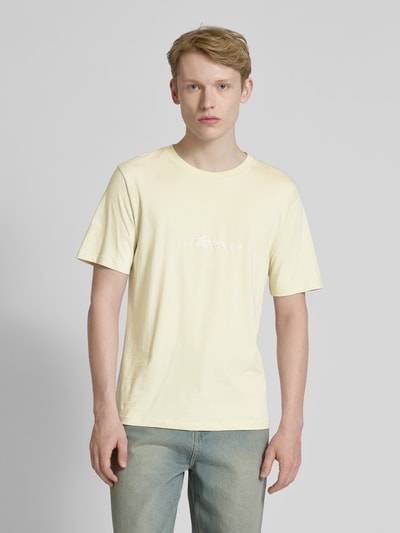 Jack & Jones T-Shirt mit Label-Print Modell 'VARENNA' Mint 4