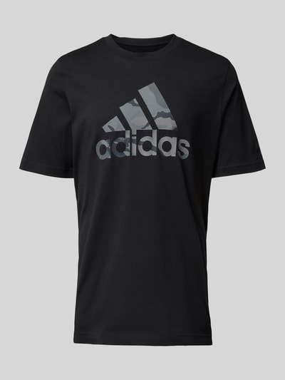 ADIDAS SPORTSWEAR T-Shirt mit Label-Print Black 2