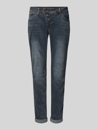 Buena Vista Slim fit jeans in 5-pocketmodel, model 'MALIBU' Donkergrijs - 2