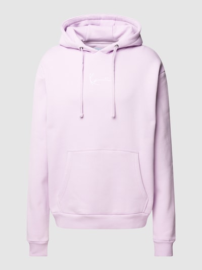 KARL KANI Hoodie met logostitching Lila - 2