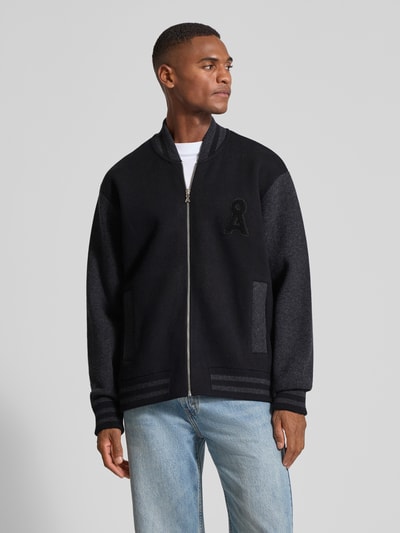 Armedangels Regular Fit Strickjacke mit Wollanteil Modell 'KEDAAWYAN' Black 4