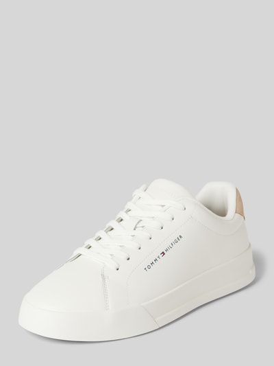 Tommy Hilfiger Sneaker aus Leder Modell 'COURT' Weiss 1