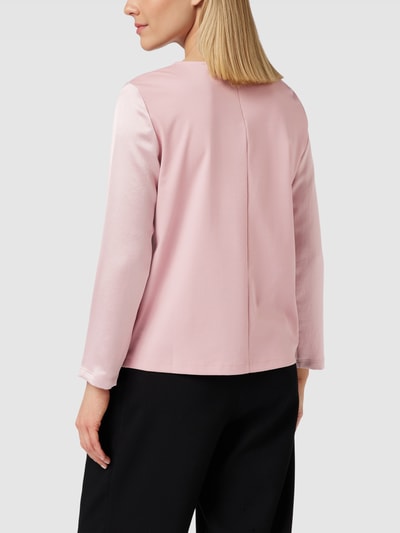 Weekend Max Mara Shirt met lange mouwen en glanzende look, model 'CHIC' Roze - 5