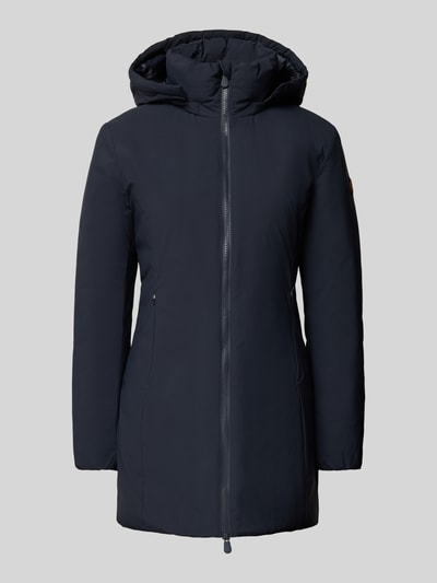 SAVE THE DUCK Parka mit gefüttertem Stehkragen Modell 'Rachel' Dunkelblau 2