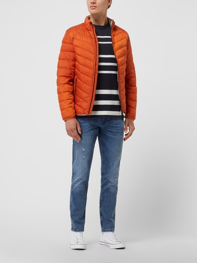 Tom Tailor Light-Steppjacke mit Stehkragen - wasserabweisend Orange 1