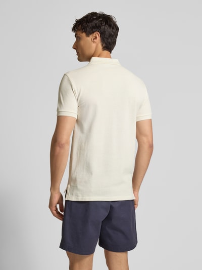 Polo Ralph Lauren Poloshirt mit Label-Stitching Beige Melange 5