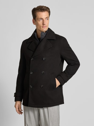 MCNEAL Mantel im Double-Layer-Look Black 4