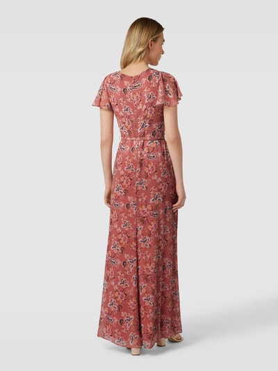 Lauren Ralph Lauren Abendkleid mit floralem Muster Modell 'FARRYSH' Altrosa 5