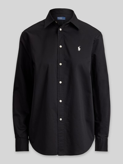 Polo Ralph Lauren Hemdbluse mit durchgehender Knopfleiste Black 2