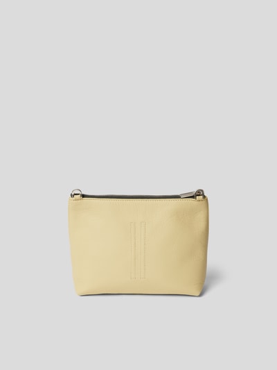 Rick Owens Crossbody Bag aus Leder Offwhite 5