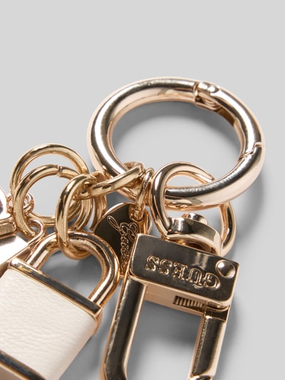 Guess Sleutelhanger met splitring, model 'EDITA KEYCHAIN' Goud gemêleerd - 2