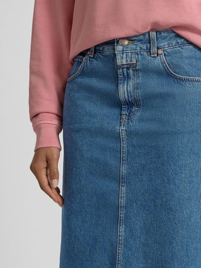 Closed Jeansrock im 5-Pocket-Design Dunkelblau 3