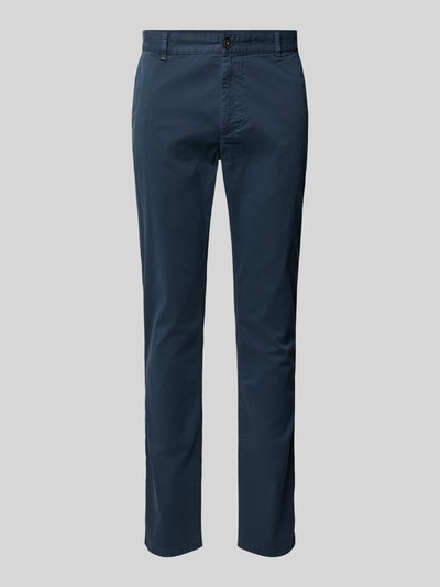 BOSS Orange Slim fit chino met achterzakken Koningsblauw - 2