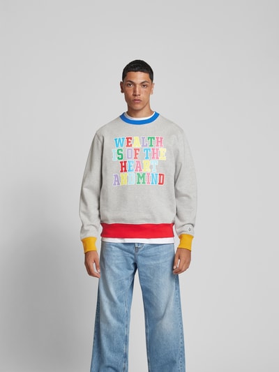 Billionaire boys club jumper grey online