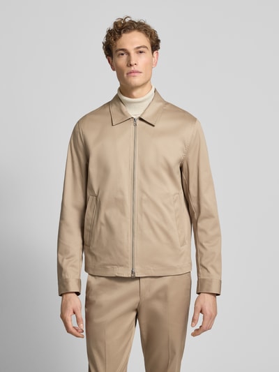 Tiger Of Sweden Jack met ritssluiting, model 'BARNABY' Beige - 4