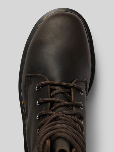 Dr. Martens Lederboots mit Zugschlaufe Modell 'Jadon' Dunkelbraun Melange 3