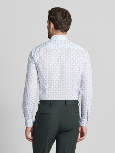 JOOP! Collection Koszula biznesowa o kroju slim fit z listwą guzikową Szmaragdowy 5