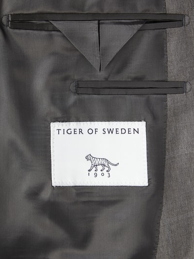 Tiger Of Sweden Regular Fit 2-Knopf-Sakko aus reiner Wolle Beige 3