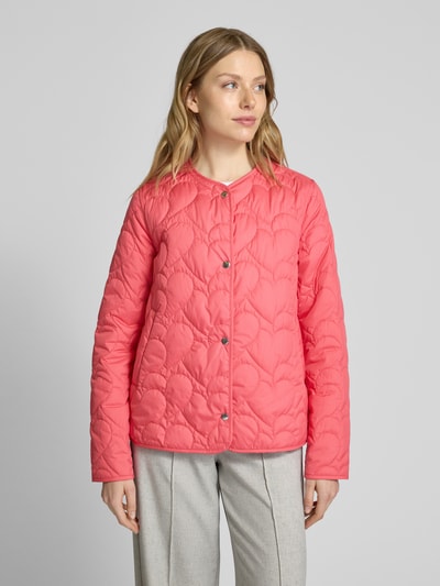 Fuchs Schmitt Steppjacke mit Rundhalsausschnitt Pink 4