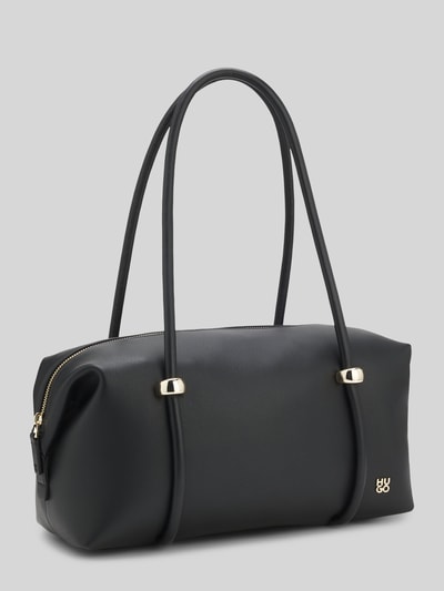 HUGO Henkeltasche mit Logo-Detail Modell 'Briony_Duffle' Black 3