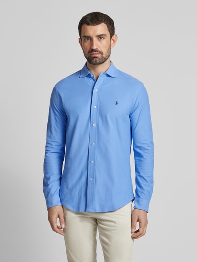 Polo Ralph Lauren Regular Fit Freizeithemd mit Kentkragen Bleu 4